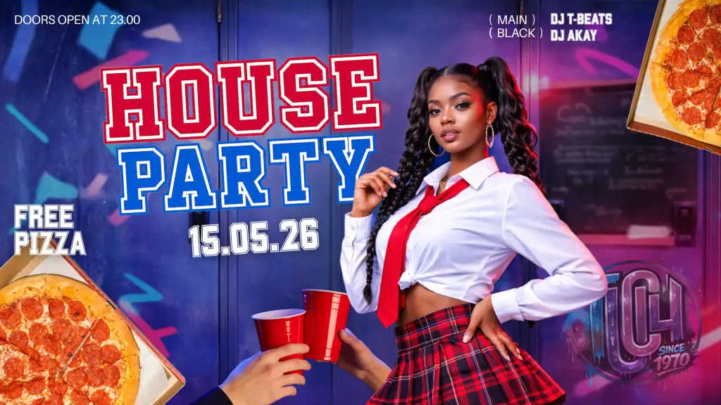 🎉 HOUSE PARTY – Back to College 🎉 - Event im Tucholsky Kiel